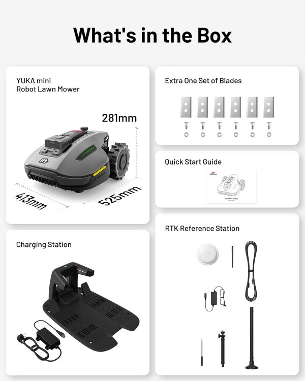 YUKA Mini 700H Robot Lawn Mower