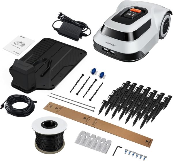 ANTHBOT Robot Lawn Mower with Max 180m, Max 1000㎡