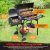 SUNLIFER Charcoal Grill Offset Smoker: Charcoal Barbecue Grills with Spacious Cooking Area