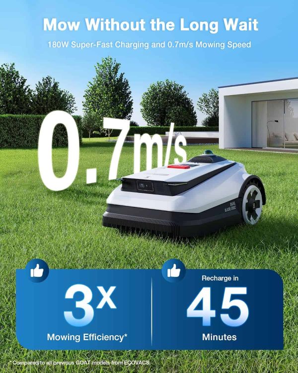 ECOVACS Goat A2500 RTK Robot Lawn Mower