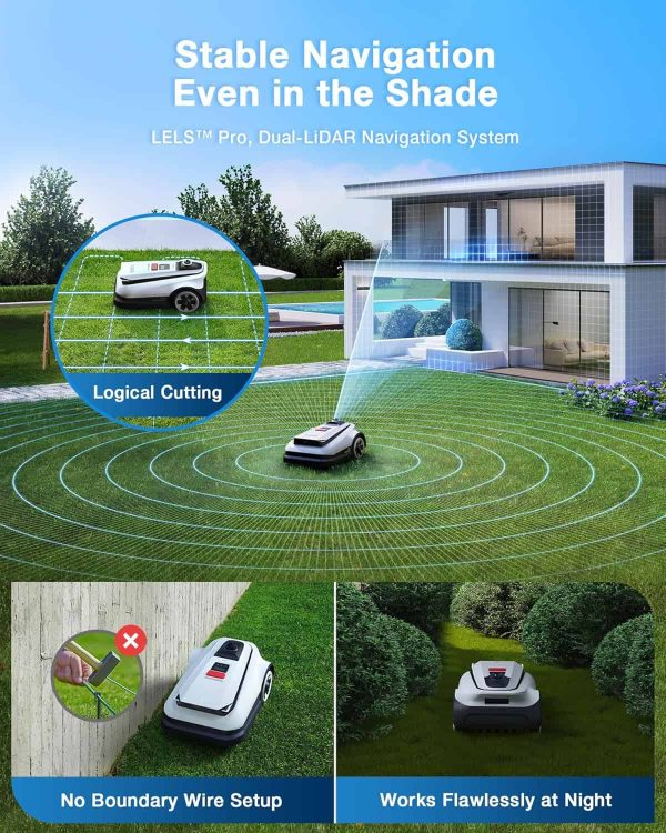 ECOVACS Goat A2500 RTK Robot Lawn Mower