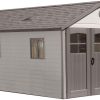 Lifetime Products 60236 11' x 18.5' Outdoor Storage Shed