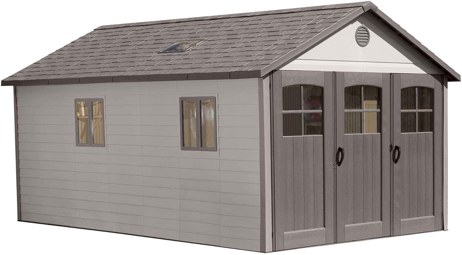 Lifetime Products 60236 11' x 18.5' Outdoor Storage Shed Lifetime Products 60236 11' x 18.5' Outdoor Storage Shed