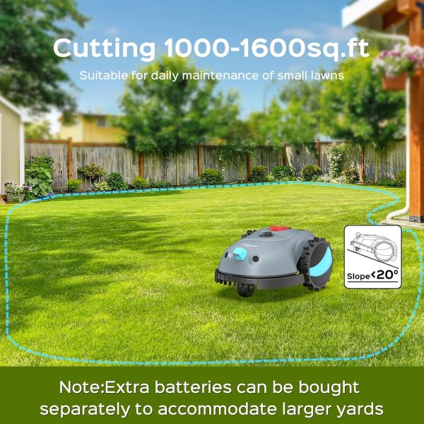 YARDCARE 2025 New V100 Robotic Lawn Mower