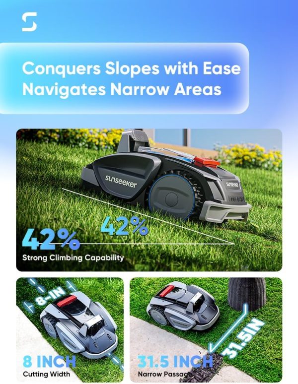 Sunseeker V3 Wireless Robot Lawn Mower