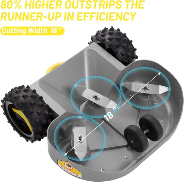 ZIPmow Remote Control Lawn Mower