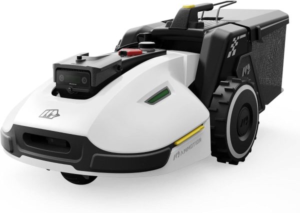 YUKA 2000 Robot Lawn Mower with Sweeper Kit