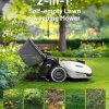 YUKA 2000 Robot Lawn Mower with Sweeper Kit