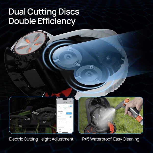 SUNSEEKER X7 Wireless Robot Lawn Mower